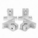 6X (15 db 200 mm optikai tengelyvezető csapágyházak alumínium síntengely vezeték G9C2