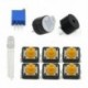 1X (indítókészlet arduino ellenállás / LED / kondenzátor / jumper vezetékekhez / kenyér U9Q7