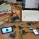 Lítium akkumulátor bővítőkártya tápegység kapcsolóval a Raspberry U9E8-hoz