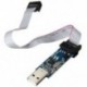6X (USB ISP programozó letöltő eszköz 51 AVR / ATMega / ATTiny / AVR készülékhez Letöltés Down G7Z3