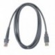 1 X USB A-csatlakozó az RJ45 kábelhez, 7 láb 2M szimbólum vonalkód-leolvasóhoz LS4278 LS220 J9W1