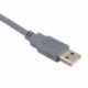 1X (1 X USB A csatlakozó az RJ45 kábelhez, 7 láb 2M) az LS4278 LS C2G2 szimbólum vonalkód-leolvasóhoz