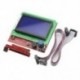 12864 LCD rámpák Intelligens alkatrészek RAMPS 1.4 Vezérlőpult Vezérlőpult 3D nyomtatáshoz W2X6