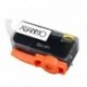 2X (Xuanmo 5 db-os tintapatron Pgi-525Bk Cli-526Bk-hoz Mg5250 Mg6150 CMY Pr S6W9