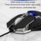 6X (G800 usb vezetékes játék egér ergonómikus mechanikus egerek 9 gomb Macro Pr C9A8