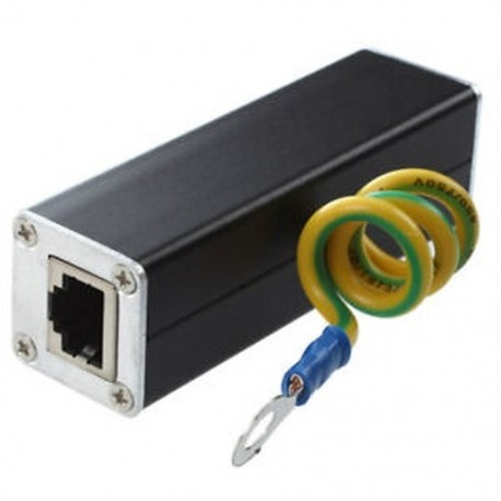 1X (RJ45 Plug Ethernet hálózati túlfeszültségvédő Thunder Arrester 100MHz P2H4)