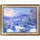 Snowscape DIY 5D teljes gyémántfestésű hímzett keresztszemes hímzésű dekoráció C K1F7