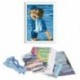 1X (Kézzel készített DIY kereszt tűvel hímzett szettkészletek Kits Sea Printed Precise Child J4G4