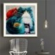 1X (színes macskák 5D strasszos rajza gyémánt hímzéssel Home DecoratioB8C2)