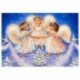 2X (DIY 5D gyémántfestés Happy Angels keresztszemes öltéskészlet gyerekeknek W D4Z4 hálószoba