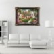 2X (30 * 40 cm-es DIY 5D állati gyémántfestés macska kutya nyúl mintázatú gyémánt N5C6