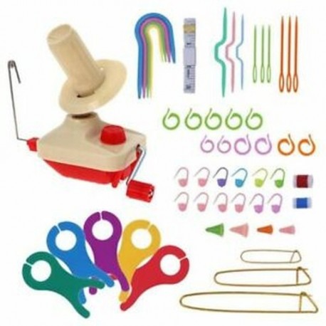 8X (kézi fonalcsévélő gyors szálas húros gömbgyapjú tartótartó Practica D4D6