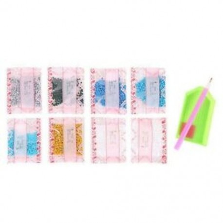 9X (5 paneles többképes vadon élő állatok Wolf Mountain 5D Diy Diamond Paintin V7O4