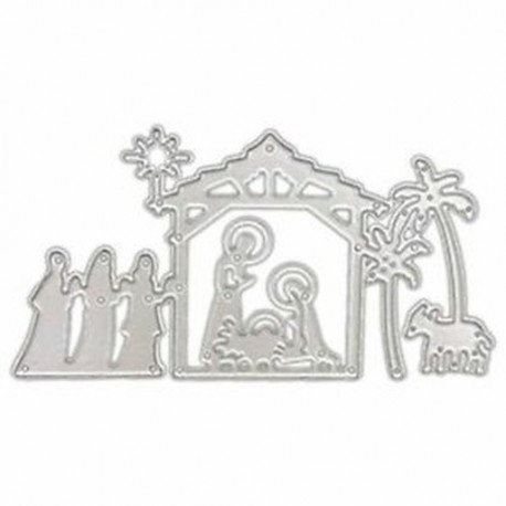 Vágó sablonok Sablon sablonja Scrapbooking Dombornyomó gép Sten W1A9 dombornyomása