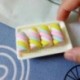 2X (20 db aranyos polimer agyag pamut cukorka miniatűr kézműves diy telefon Cas T3W2
