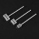 2X (3 db / Set bőr lyukasztó szerszám 2/4/6 vastag bőr kézműves szerszámok Diy Row Circ X3B2