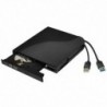 1X (USB 3.0 USB 2.0 CD / DVD RW író optikai külső meghajtó CD / DVD ROM Lejátszás B0F4
