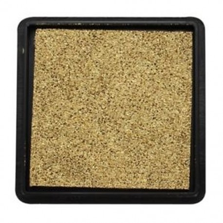 1X (tintapatron bélyegzőpárna esküvői levélhez Arany arany A3L8)