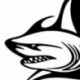 2 X 3D-s autó alakú dekoráció Shark Car Sticker Motorcycle Cool Matrica B3Y5