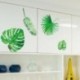 1X (Növénylevél falmatrica lakberendezési lehetőség Nappali hálószoba matricák ChG6Q2)