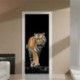 1X (3D Art Door fali hűtőmatrica matrica öntapadós falfestmény Wa C5O0