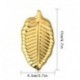 Rozsdamentes acél törülközőtálcák, Golden Leaf ékszer-tál edény, Muti-Function C O3E4