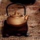 Mini japán stílusú öntöttvas vízforraló Tetsubin kis teáskanna teáskanna 50ml C2H5