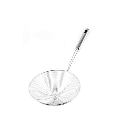 3X (otthoni fal tapadó rozsdamentes acél spirálháló szűrőkanál 17.5cm K5Q4)