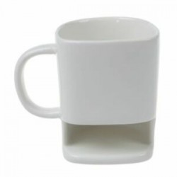 1X (1PC 8.8oz Dunk bögre kerámia sütemények bögre sütemény kávé bögre csésze Biscui S4V9