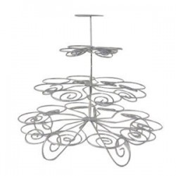 Forró értékesítés 4 Tier 23 csésze tartja a K0U0 cupcake állványt