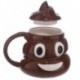 9X (Vicces Poop kerámia bögre rajzfilm mosoly Kávétej bögre Porcelán vízcsésze B2C9