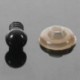 2X (100 db 6 mm-es fekete műanyag biztonsági szemmosó készülék mackójához való szem bábhoz Do Z9B5