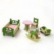 1 db / 5db Baba Fa Babaház bútorok Dolls House Miniatűr Gyerekjáték Q6U7