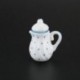 Dollhouse Miniatűr 1:12 Játékkonyhai étkező 15 db Porcelán teáskészlet J2A4