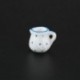 Dollhouse Miniatűr 1:12 Játékkonyhai étkező 15 db Porcelán teáskészlet J2A4