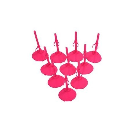 10 X állványtartó állvány Barbie Doll -Rose Red Y5J4-hez