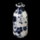 1/12 Babaház miniatűr kerámia porcelánváza kék szőlő -7 darab A6T5 T1W2