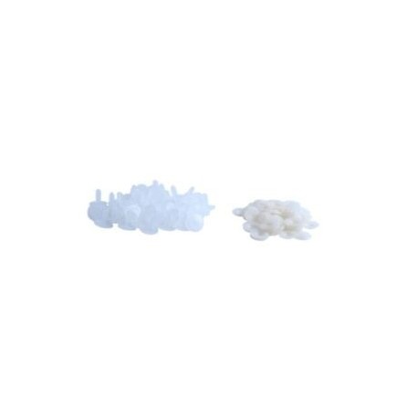 2X (50 darabos fehér játékbaba készítésű kézműves csuklók 20mmx20mm 20mmx5mm O4E7)