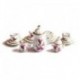 2X (15 darab 1/12 babaház miniatűr tulipán étkező ruha porcelán teáscsésze S T5N6