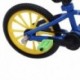 4X (Dollhouse Mini Mountain Bike Kerékpár Kerékpár Bollhouse kiegészítő Blauk BlueB5Z2