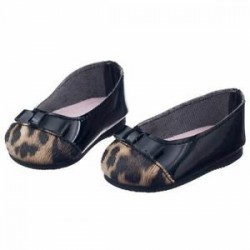 5X (Dolly Ballerinas Leopard cipő 18 hüvelykes M5N4 babákhoz)