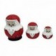 10 db orosz baba Mikulás fészkelő játék Matryoshka játék Gyerek ajándék M1W4