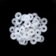 6X (50 darabos fehér játékbaba készítésű kézműves csuklók 20mmx20mm 20mmx5mm Y9T6)