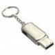 Office 128 MB USB 2.0 fém kulcstartó flash memóriakártya meghajtó Q5L4 lemez