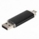 Memória 32 GB-os USB-meghajtó OTG   mini USB-meghajtó Notebook Black Q9O9-hez