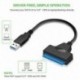 USB 3.0 - 2,5 hüvelykes SATA merevlemez-adapter kábel SDD SATA - USB 3.0. OveJ7