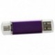 Memória 32 GB-os USB-meghajtó OTG   Micro USB Flash-meghajtó Notebook Purple D9E6 Q0U1 készülékhez