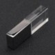 Kristály átlátszó led könnyű fém USB memória meghajtó Pen meghajtó 32 GB usb memo W6M9