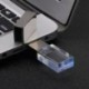 Kristály átlátszó led könnyű fém USB memória meghajtó Pen meghajtó 32 GB USB memo I9L5