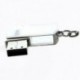 1X (64 GB-os USB 2.0 memóriakártya Flash tollmeghajtó tárolójának ezüst hangú kulcstartó L7O8)